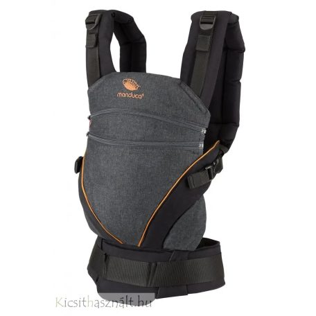 Manduca XT Cotton DenimBlack Toffee kenguru