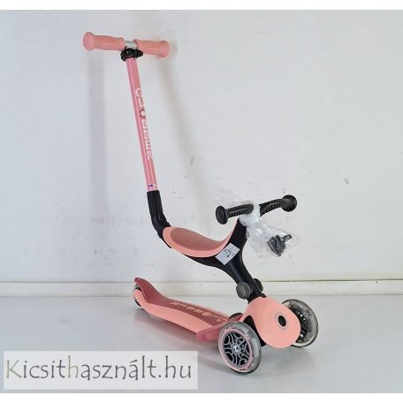 Globber Go Up Deluxe Roller rózsaszín