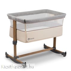   LIONELO Leonie 3in1 babaágy, bölcső és babaöböl - Beige Sand
